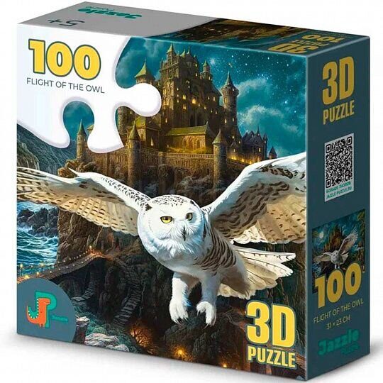 29-470-271 Пазл 3D Полет совы 100 детал.. 5+ 16006