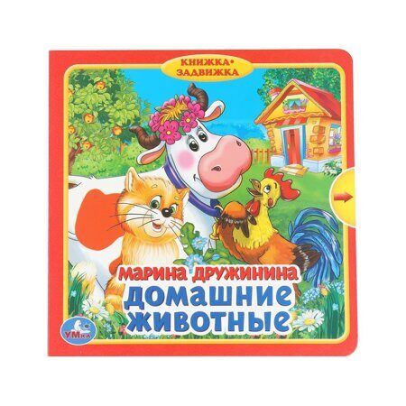 13-109-07 Домашние животные.М.Дружинина(Книжка с задвижками)